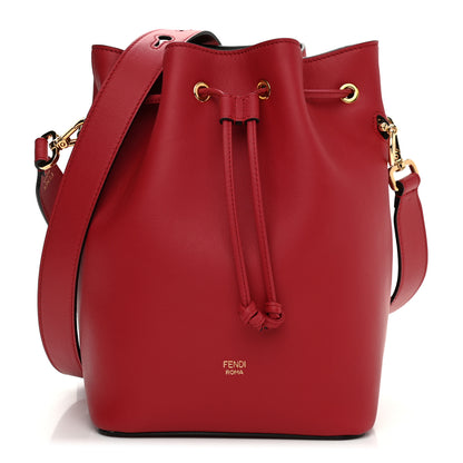 Fendi Vitello Grace Matte F is Fendi Grande Mon Tresor Bucket Bag Fragola 1 of 9