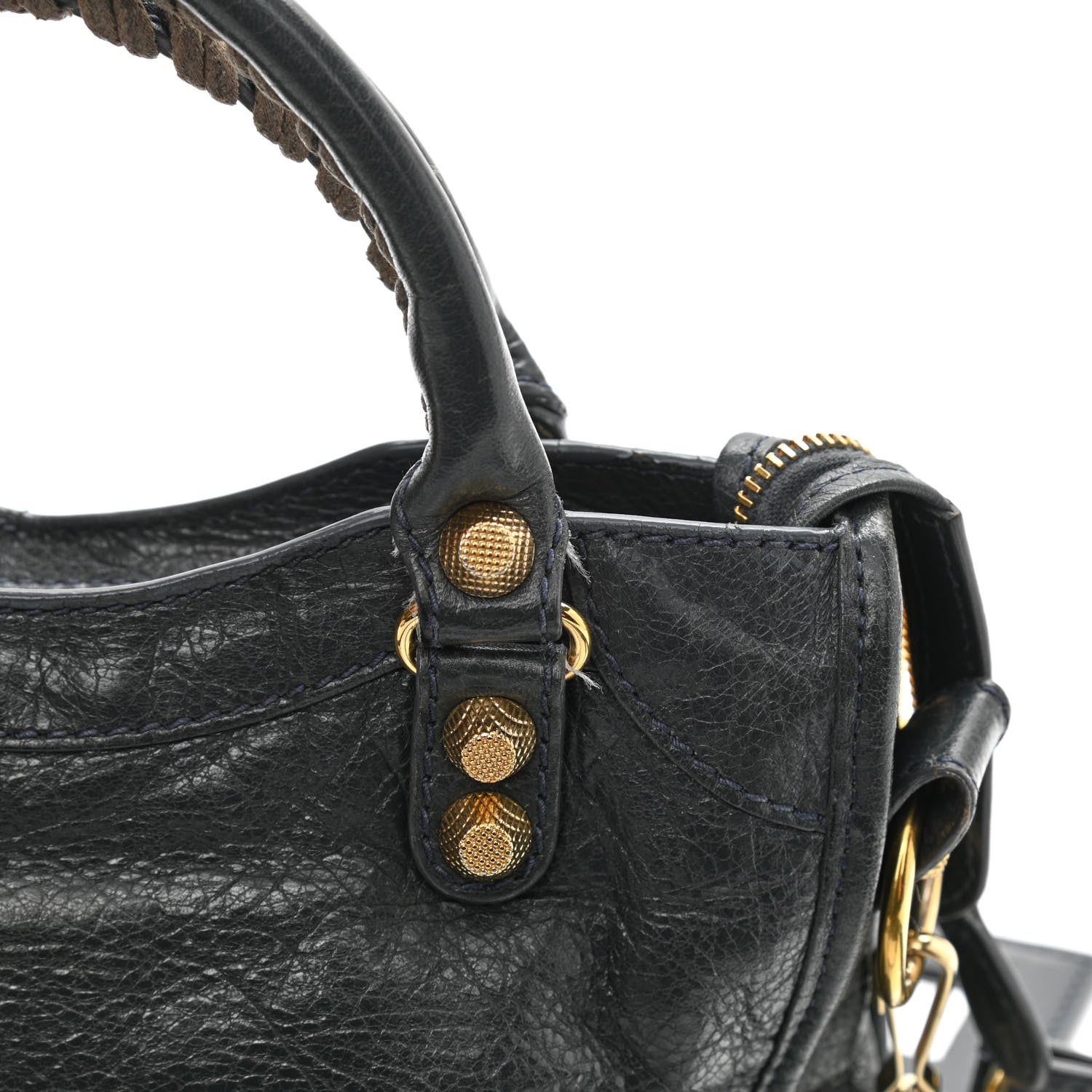 Balenciaga Agneau Giant 12 Gold Hardware Mini City Anthracite 20 of 21