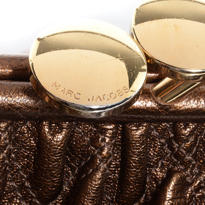 Marc Jacobs Quilted Leather Stam Bronze 7 of 8