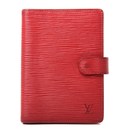 Louis Vuitton Epi Small Ring Agenda Cover Red 1 of 6