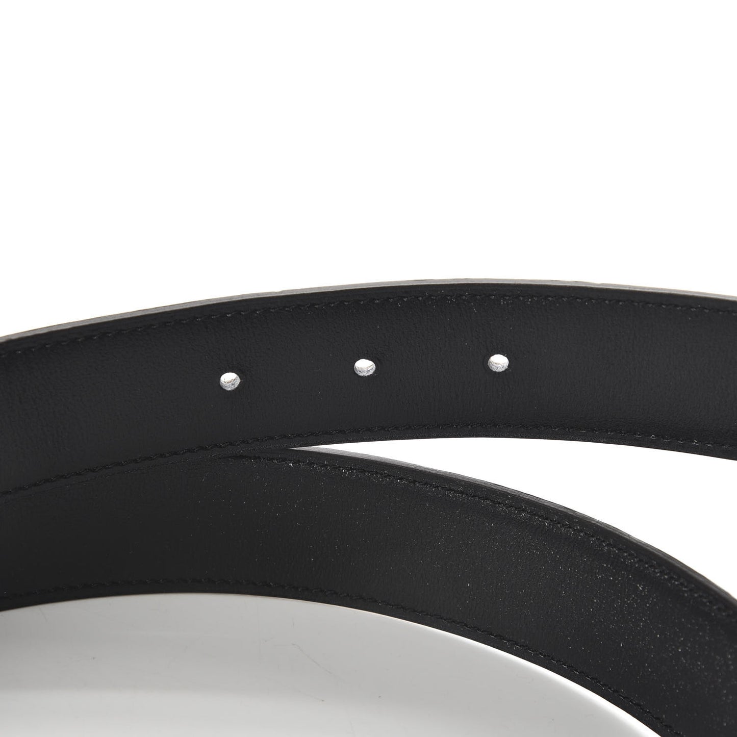 Box Togo Strie 32mm H Belt 110 Black Etain