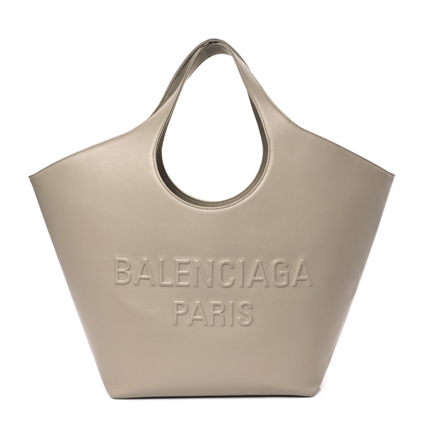 Smooth Calfskin Mary Kate Tote Taupe