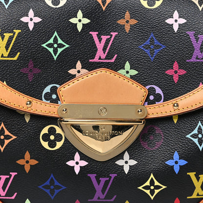 Louis Vuitton Monogram Multicolor Beverly MM Black 7 of 10