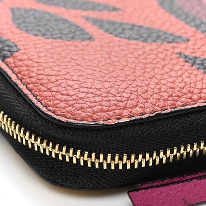 Burberry Calfskin Floral Print Zip Around Wallet 9 of 13