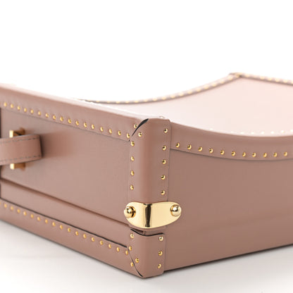 Moynat Box Calfskin Mini Limousine Box Bag Deserts Rose 8 of 9