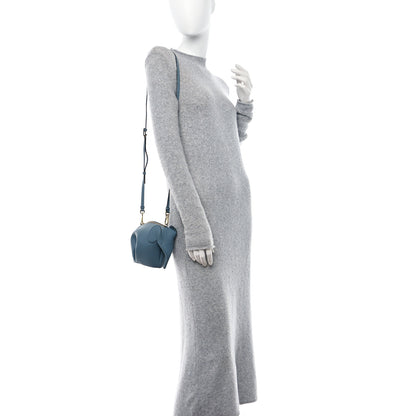 Loewe Calfskin Mini Elephant Crossbody Bag Blue 2 of 9