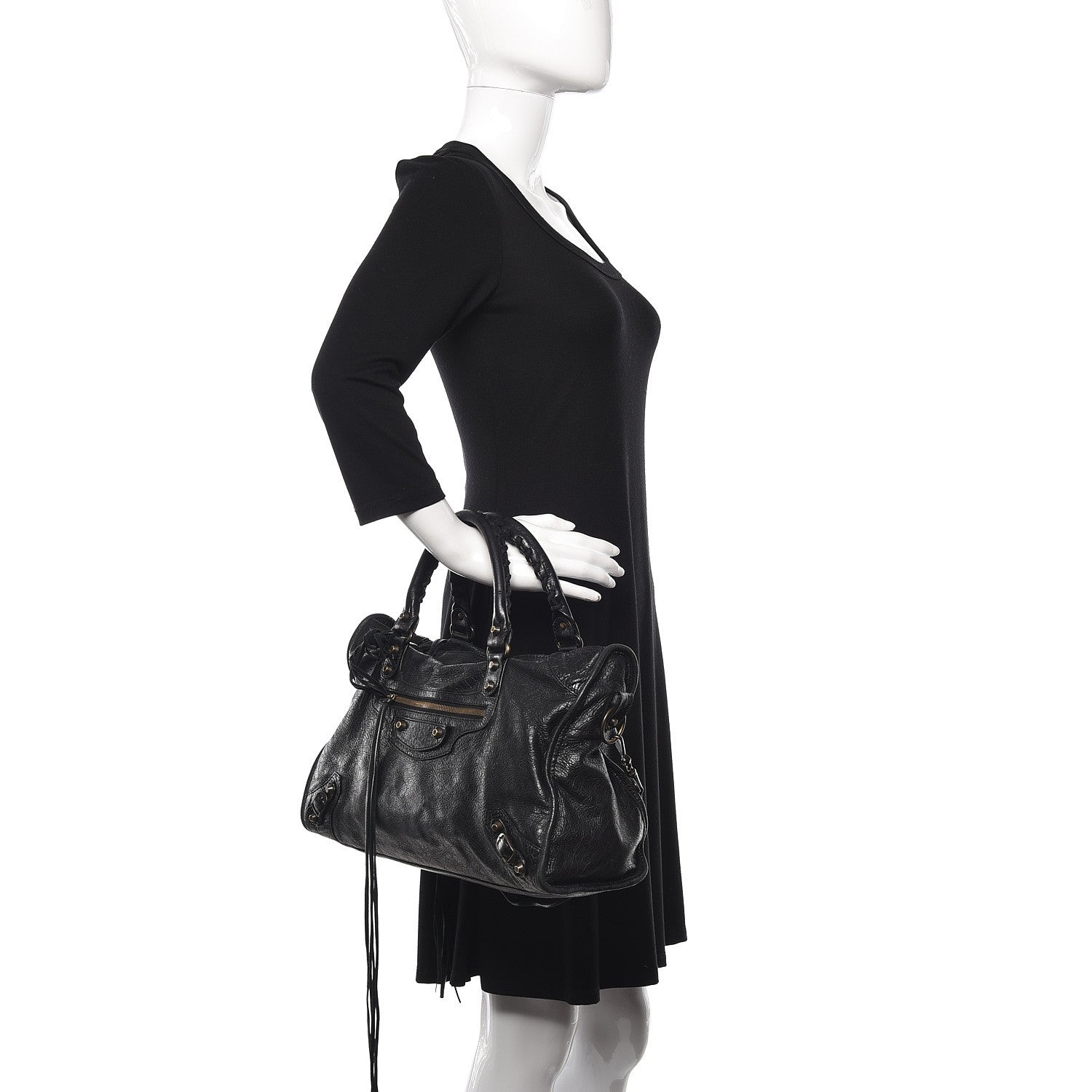 Balenciaga Agneau Classic Hardware City Black 2 of 13