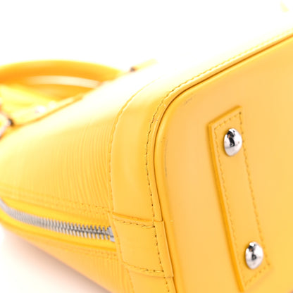 Louis Vuitton Epi Alma BB Citron 11 of 15