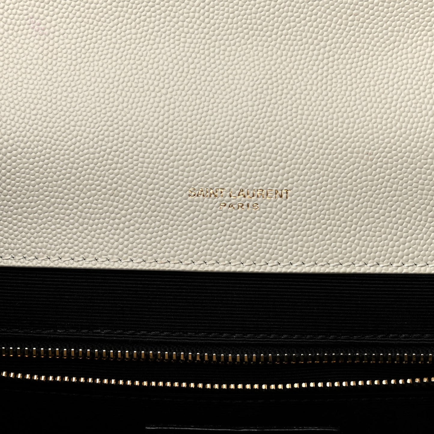 Grain De Poudre Mixed Matelasse Large Triquilt Monogram Satchel Porcellana