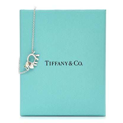 Tiffany Sterling Silver Tsavorite Save the Wild Elephant Bracelet 4 of 4