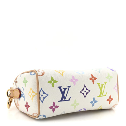Louis Vuitton LV X TM Monogram Multicolor Nano Speedy White 4 of 10