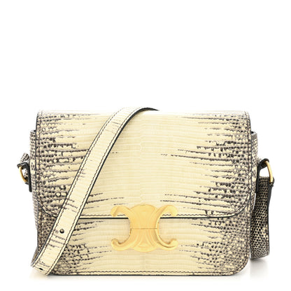 Celine Lizard Teen Triomphe Natural 1 of 13