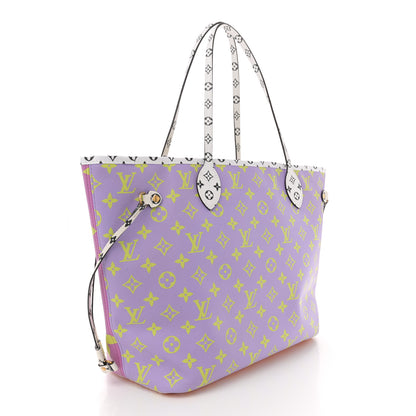 Louis Vuitton Monogram Giant Neverfull MM Pink Lilac 3 of 12