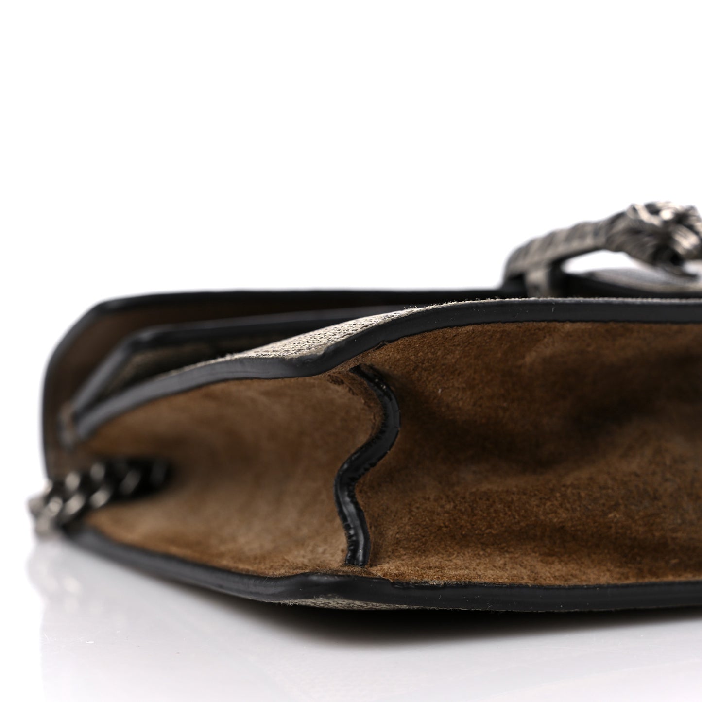 GG Supreme Monogram Super Mini Dionysus Shoulder Bag Taupe
