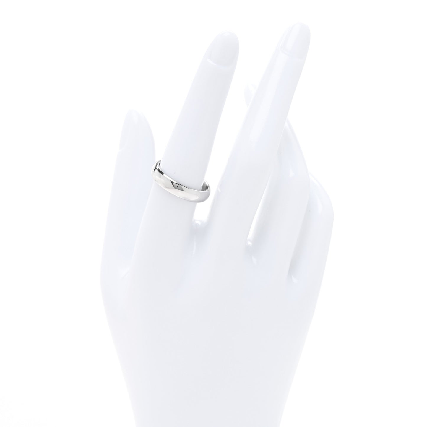 Platinum 4.5mm Forever Wedding Band Ring 57 8