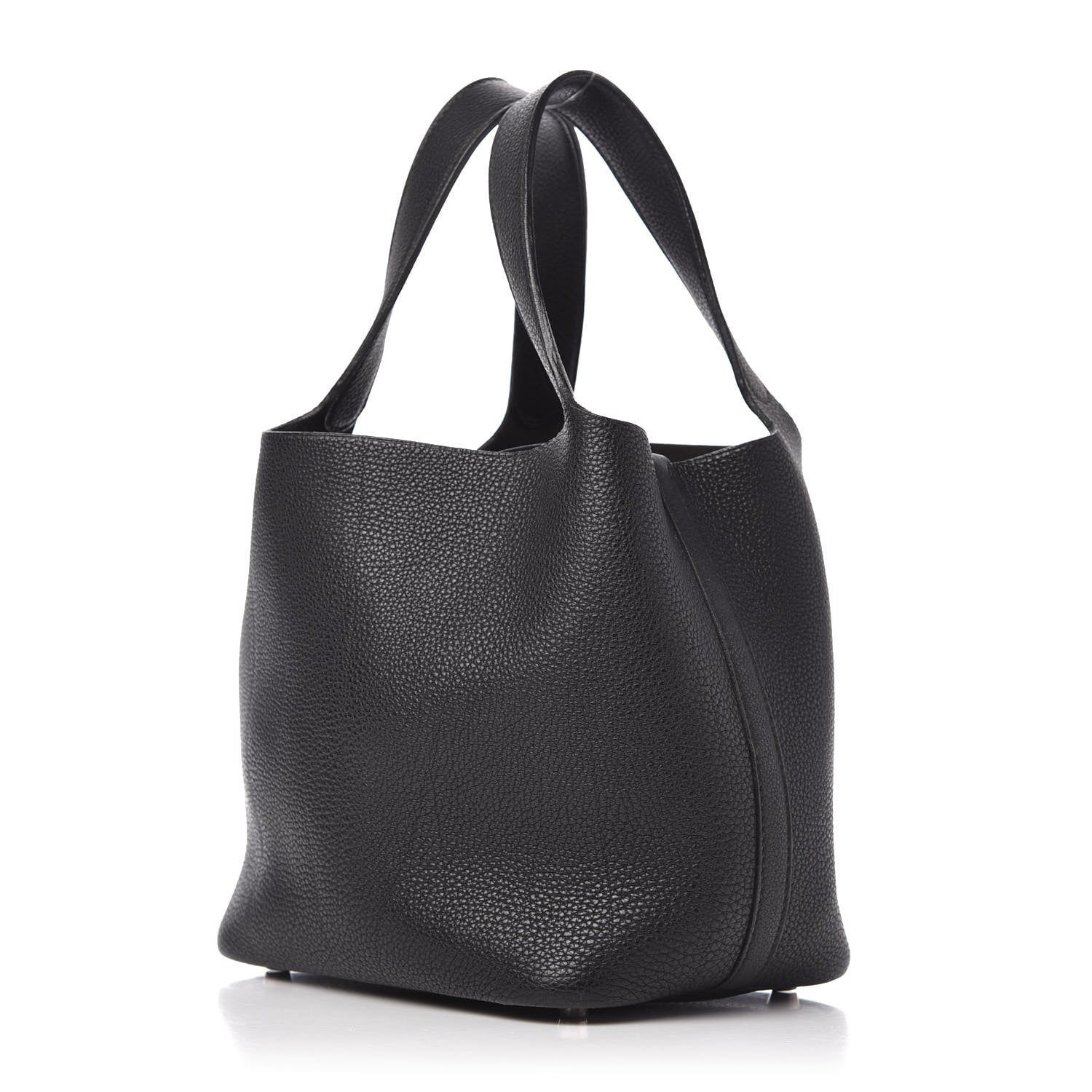 Hermes Togo Picotin 18 PM Black 3 of 11