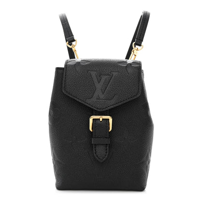 Louis Vuitton Empreinte Monogram Giant Tiny Backpack Black 1 of 9