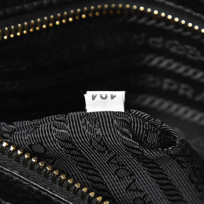 Prada Tessuto Nylon Vitello Daino Tote Nero Black 5 of 6