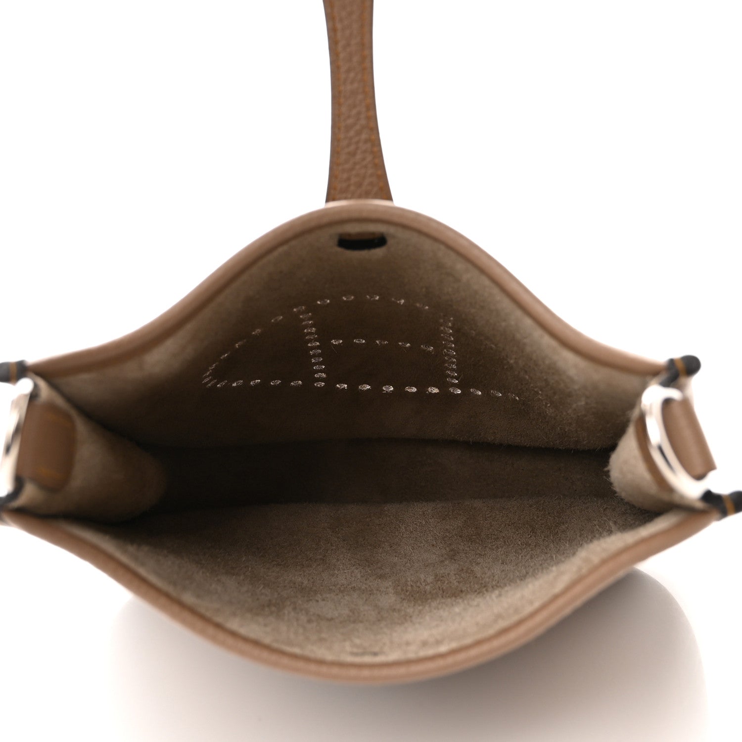 Hermes Taurillon Maurice Zigzag Evelyne TPM Beige Weimar 4 of 9