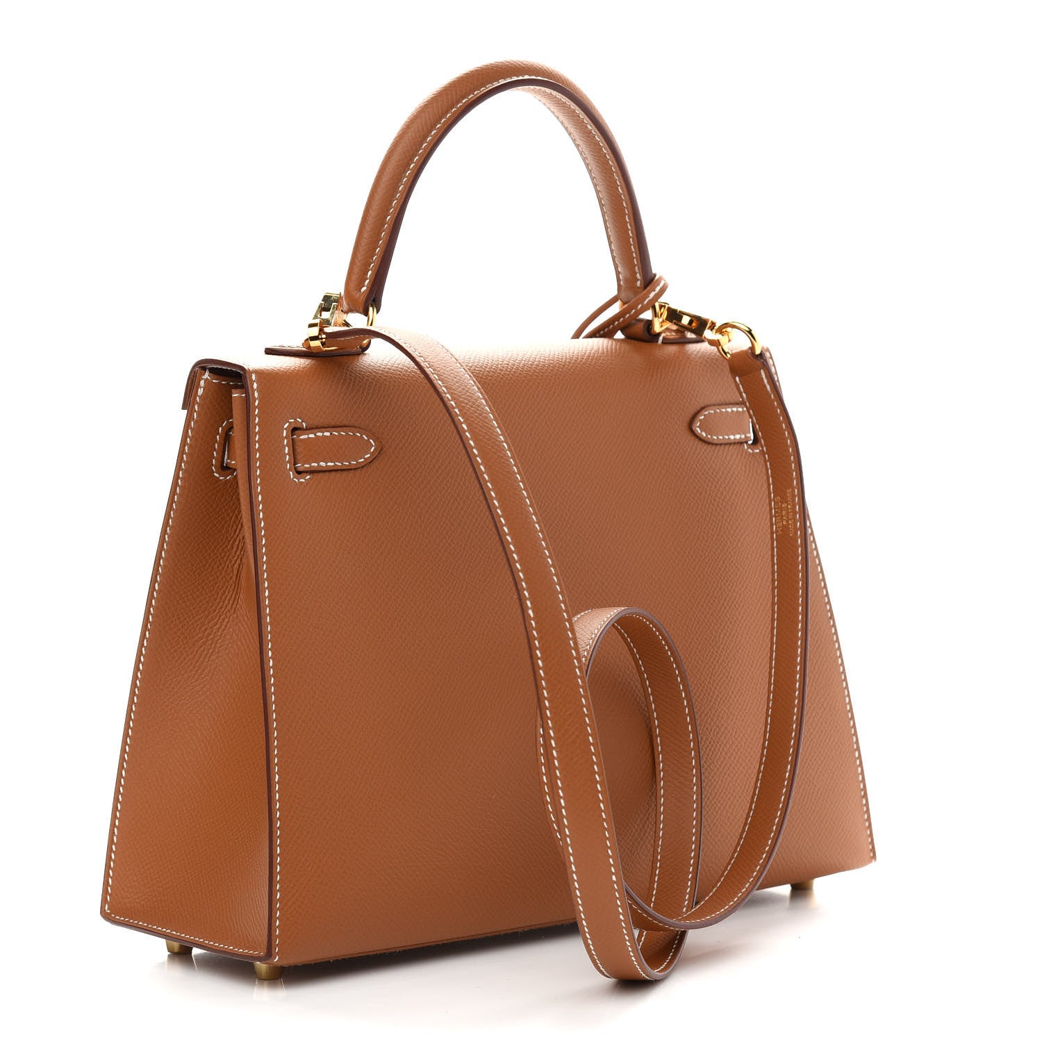 Hermes Epsom Kelly Sellier 25 Gold 2 of 10