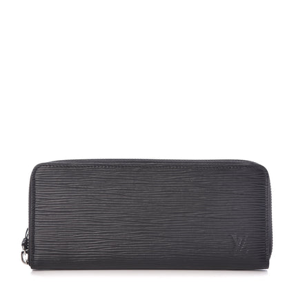 Louis Vuitton Epi Clemence Wallet Black 1 of 11