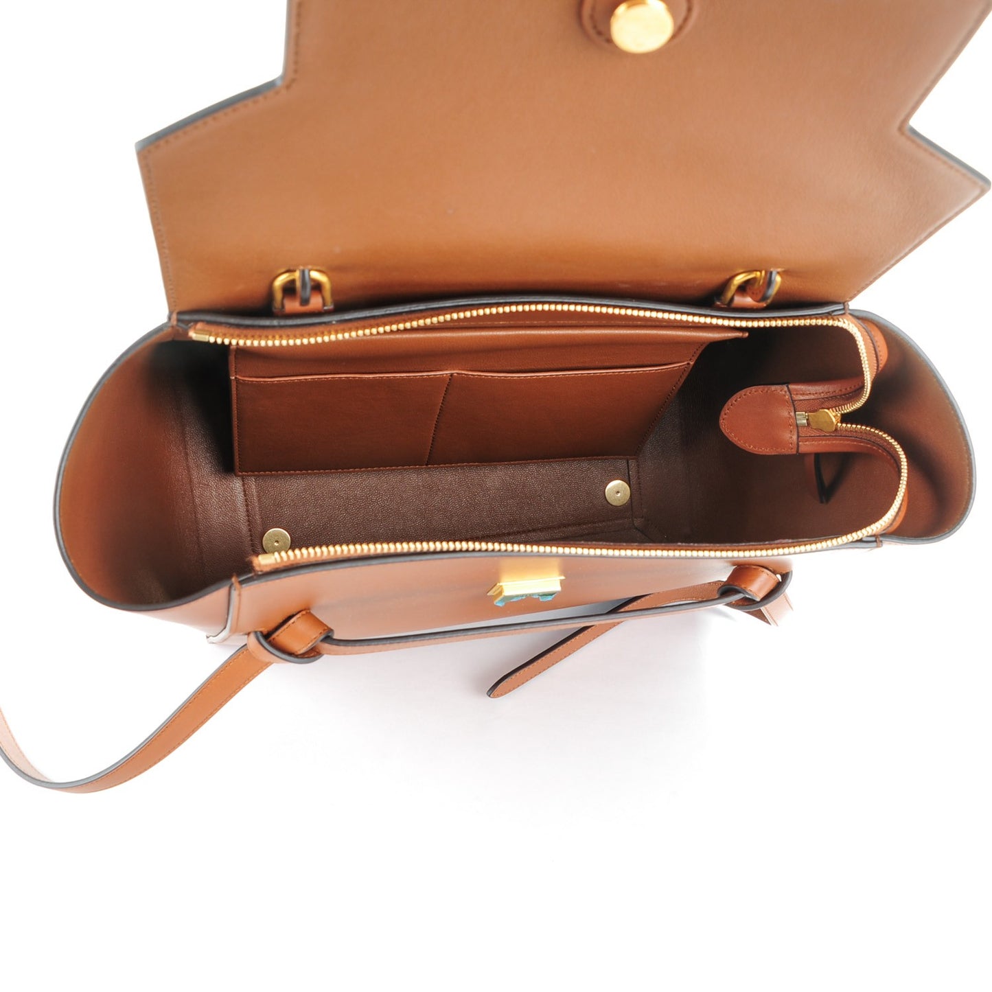 Natural Calfskin Mini Belt Bag Tan
