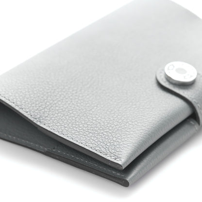 Hermes Evercolor RMS Passport Holder Gris Meyer 8 of 8
