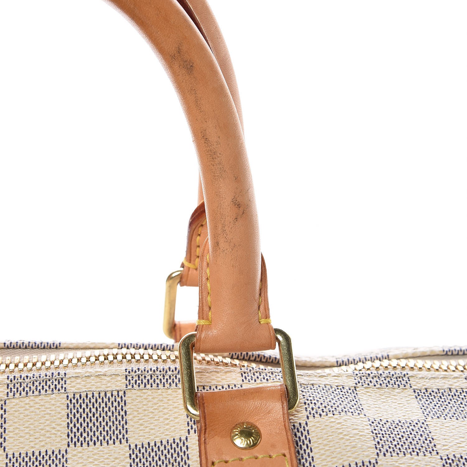 Louis Vuitton Damier Azur Keepall Bandouliere 45 18 of 32