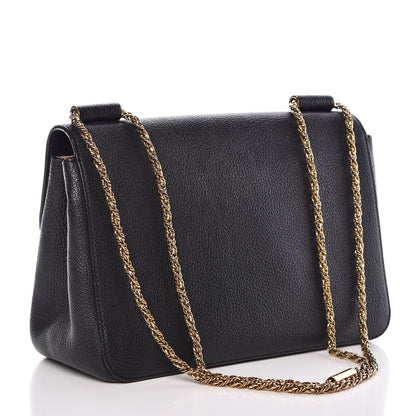 Chloe Goatskin Medium Elsie Shoulder Bag Black 3 of 15