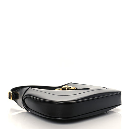 Gucci Boarded Dyana Lux Calfskin Small Jackie 1961 Hobo Black 4 of 10