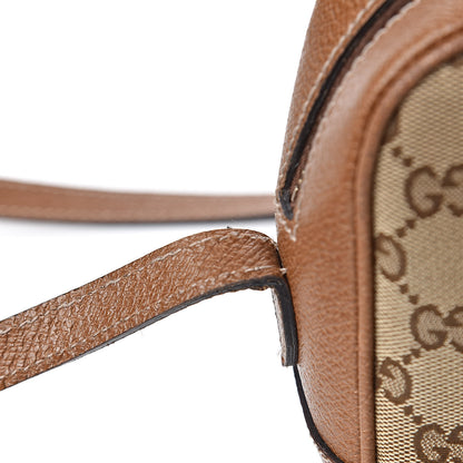 Gucci Monogram Mini Bree Messenger Bag Beige Tabacco 16 of 16