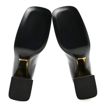 Gucci Malaga Kid Horsebit 75mm Pumps 37.5 Black 6 of 10