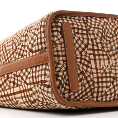 MCM Visetos Medium Liz Reversible Shopper Tote Cognac 14 of 18