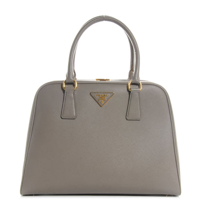 Prada Saffiano Lux Pyramid Bag Argilla 1 of 10