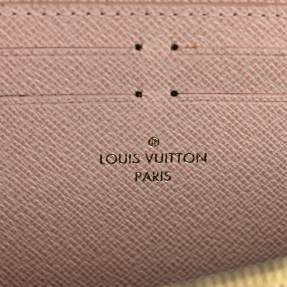 Louis Vuitton Monogram Clemence Wallet Rose Ballerine 6 of 8