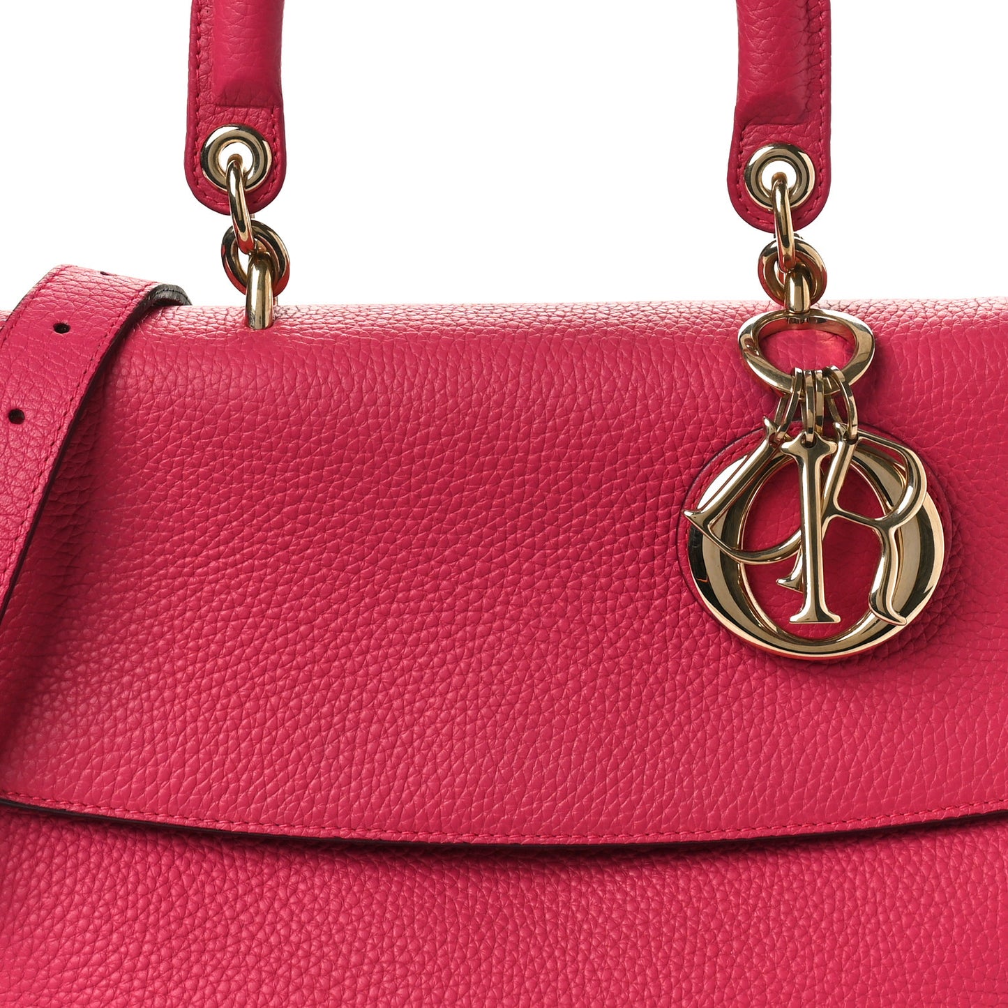 Bullcalf Small Be Dior Flap Pink Blue