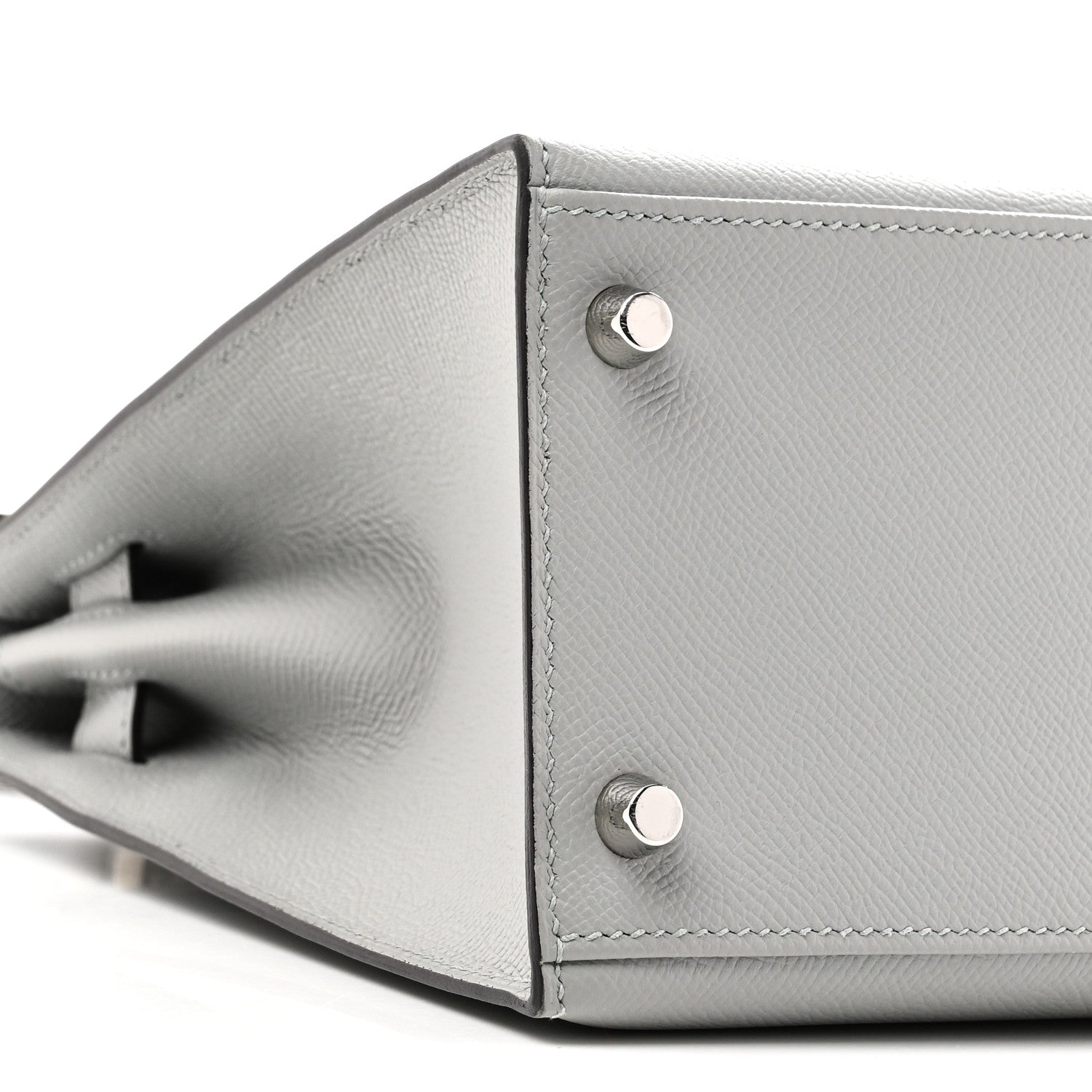 Hermes Epsom Kelly Sellier 28 Bleu Glacier 9 of 11