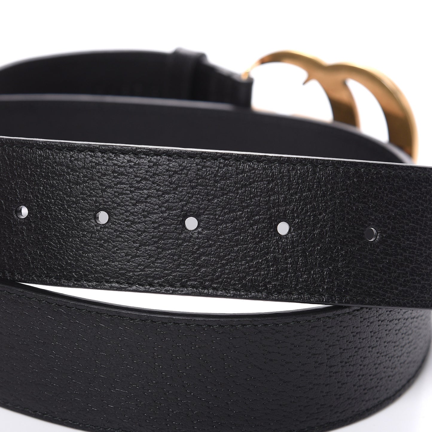 Textured Calfskin Double G 40mm Belt 95 38 Black