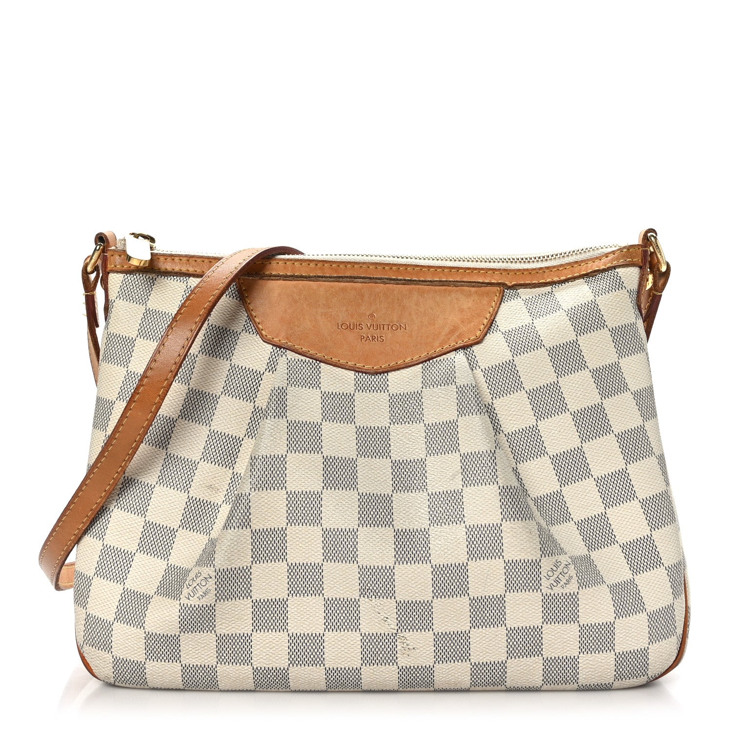 Louis Vuitton Damier Azur Siracusa MM 1 of 9