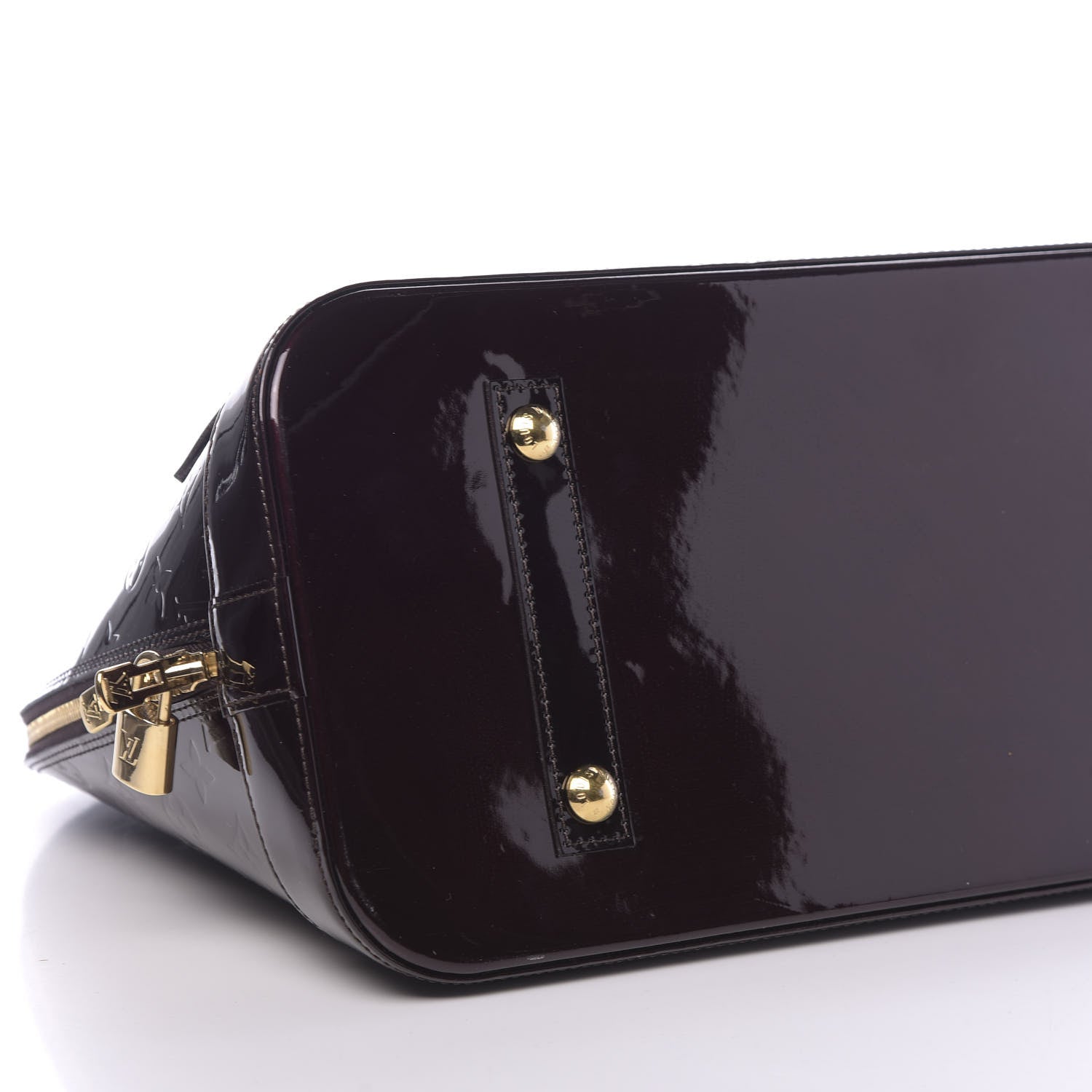 Louis Vuitton Vernis Alma GM Amarante 8 of 9