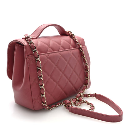 Chanel Caviar Quilted Medium Business Affinity Flap Pink 3 of 10