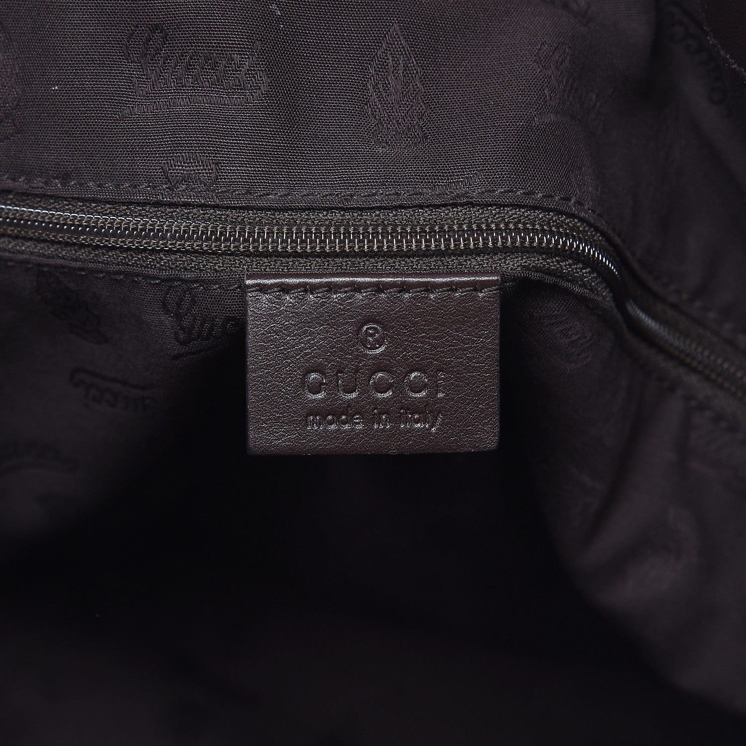Gucci Guccissima Signature Large Sukey Tote Chocolate 6 of 12
