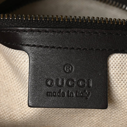 Gucci Monogram Small Scarlett Studded Interlocking G Hobo Dark Brown 6 of 14