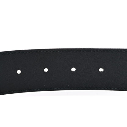 Gucci Calfskin Crystal Double G 40mm Belt 80 32 Black Multicolor 4 of 6