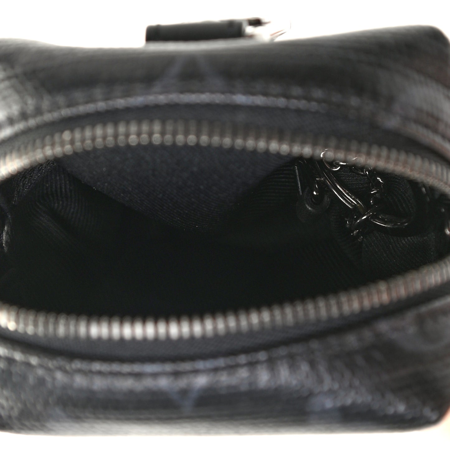 Monogram Eclipse Rainbow Box Pouch Bag Charm Key Ring