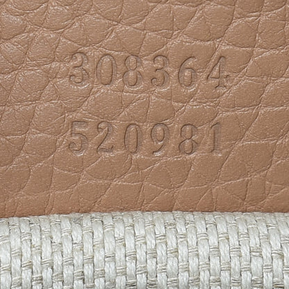 Gucci Pebbled Calfskin Small Soho Disco Bag Rose Beige 9 of 13