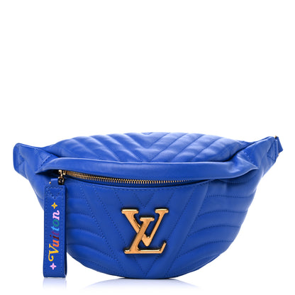 Louis Vuitton Calfskin New Wave Bumbag Blue Neon 1 of 6