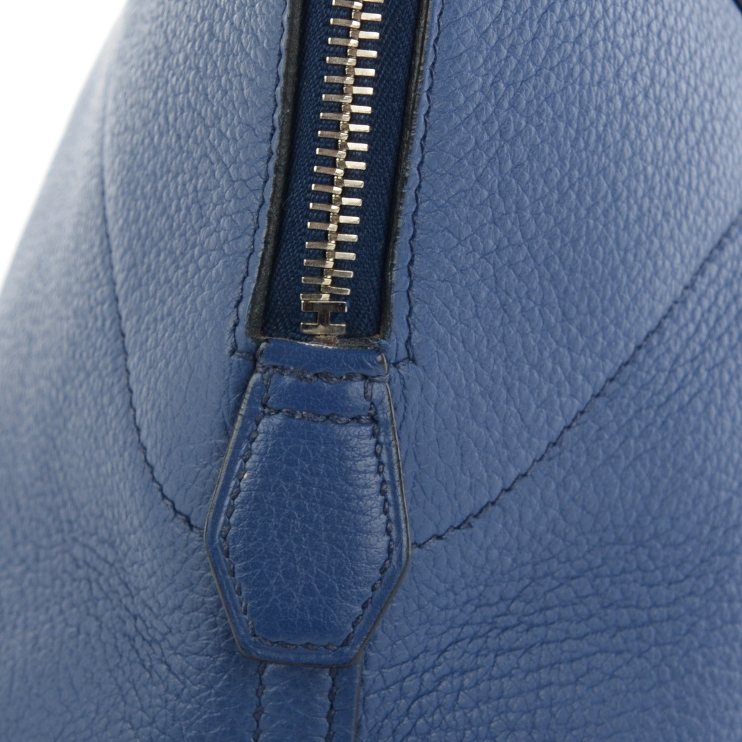 Hermes Taurillon Clemence Bolide 35 Bleu Saphir 3 of 15