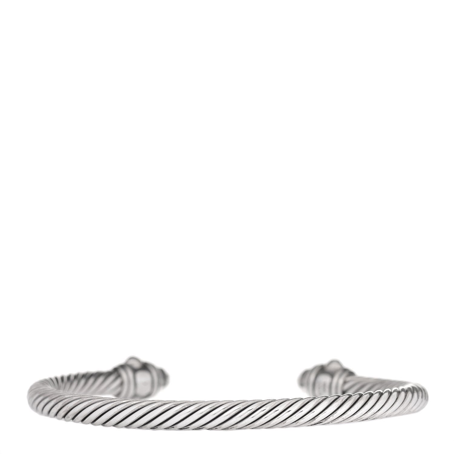 David Yurman Sterling Silver 5mm Renaissance Bracelet 3 of 5