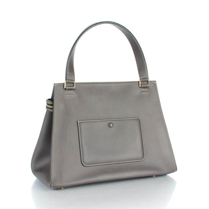 Celine Smooth Calfskin Medium Edge Shoulder Bag Grey 3 of 8